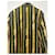 Versace Chain Silk Shirt Black Yellow  - view 10