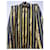 Versace Chain Silk Shirt Black Yellow  - view 2