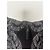 Pantaloni corti in seta Trompe L’Oeil Versace Nero Bianco - vista 7