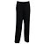 Pantalones de lana negra elástica Hermès Negro