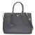 Borsa Galleria Prada in Saffiano Lux nero