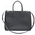 Borsa Galleria Prada in Saffiano Lux nero - vista 3