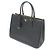 Borsa Galleria Prada in Saffiano Lux nero - vista 6