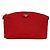 Pochette Prada Canapa Rossa in Tela e Pelle Rosso - vista 2