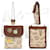 Borsa a Spalla Loewe Beige e Marrone - vista 3