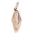 Borsa a spalla clutch in pelle di vitello donna Fendi Rosa - vista 3