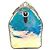 Borsa da viaggio Keepall Bandoulière 50 Monogram Prism Louis Vuitton - vista 3