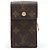 Portachiavi Monogram Louis Vuitton Marrone