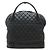 Chanel Coco Cocoon gesteppte Leder Boston Tasche Schwarz