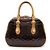 Borsa Summit Drive in Monogram Vernis di Louis Vuitton Marrone