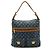 Bolsa GM em denim Monogram Louis Vuitton Azul