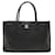 Borsa Tote della Linea Executive di Chanel nera Nero Pelle Vitello simile a un vitello
