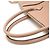 Borsa Tote Lockit MM Louis Vuitton in rosa magnolia - vista 4