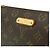 Pochette Eva Monogram Louis Vuitton Marron - vue 9