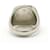 Anello con lucchetto Monogram Louis Vuitton Argento Metallico - vista 4