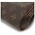 Clutch Eva Monogram Louis Vuitton Marrone - vista 3