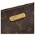 Clutch Eva Monogram Louis Vuitton Marrone - vista 4
