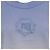 Camiseta de algodón azul claro con logo T bordado en ombré de Alexander Wang. - vista 2