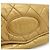 Borsa a Spalla in Pelle Chanel D'oro Metallico - vista 8