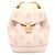 Noe Louis Vuitton Nano Noé Leder Rucksack Pink