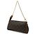 Pochette Eva Monogram Louis Vuitton Marrone - vista 2
