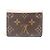Billetera Compacta Zoe Monograma Louis Vuitton Castaño Rosa - vista 2