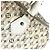 Speedy Borsa Boston Mini Lin Monogram Louis Vuitton Bianco Blu navy - vista 6