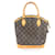 Borsa Lockit Monogram Louis Vuitton Marrone  - vista 1