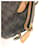 Borsa Lockit Monogram Louis Vuitton Marrone  - vista 9