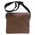 Borsa a Spalla Naviglio M45255 di Louis Vuitton Marrone Damier ebene - vista 2