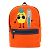 Mochila Fendi Fresh Pineapple Preto Laranja