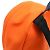 Mochila Fendi Fresh Pineapple Preto Laranja - vista 6
