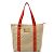Louis Vuitton Antigua Cabas MM Tasche Rot Beige - Ansicht 2