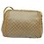Céline CELINE Macadam Canvas Schultertasche PVC Beige Gold Auth sw1359 Golden - Ansicht 2