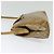 Céline CELINE Macadam Canvas Schultertasche PVC Beige Gold Auth sw1359 Golden - Ansicht 3