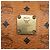 Borsa Boston MCM Logogram Vicetos in pelle PVC marrone e oro Auth BA4039 D'oro - vista 12