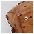 Borsa Boston MCM Logogram Vicetos in pelle PVC marrone e oro Auth BA4039 D'oro - vista 15