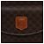 Céline Borsa a mano in tela Macadam CELINE in pelle PVC marrone oro Auth ki5869 D'oro - vista 17