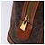 Céline Borsa a mano in tela Macadam CELINE in pelle PVC marrone oro Auth ki5869 D'oro - vista 18