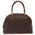 Céline Borsa a mano in tela Macadam CELINE in pelle PVC marrone oro Auth ki5869 D'oro - vista 2