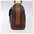Céline Borsa a mano in tela Macadam CELINE in pelle PVC marrone oro Auth ki5869 D'oro - vista 4