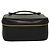 CHANEL COCO Marca Pochete Vanity Couro Caviar Preto Ouro CC Auth 134647 Dourado - vista 13