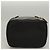 CHANEL COCO Marca Pochete Vanity Couro Caviar Preto Ouro CC Auth 134647 Dourado - vista 5