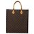 LOUIS VUITTON Borsa Sac Plat Monogram M51140 LV Auth 132837 Monogramma - vista 2