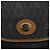 Borsa a spalla in tela a nido d'ape PVC nera e dorata Christian Dior Auth yk18869 - vista 17