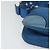 Borsa a Spalla PRADA in Nylon Blu Argento Autentica 132289 - vista 14