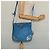 Borsa a Spalla PRADA in Nylon Blu Argento Autentica 132289 - vista 21