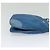 Borsa a Spalla PRADA in Nylon Blu Argento Autentica 132289 - vista 4