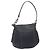 Borsa a Spalla in Pelle Prada Blu Navy Argento Autentica 132232