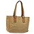 Borsa a mano in tela GG Gucci marrone 113019 Auth 134527